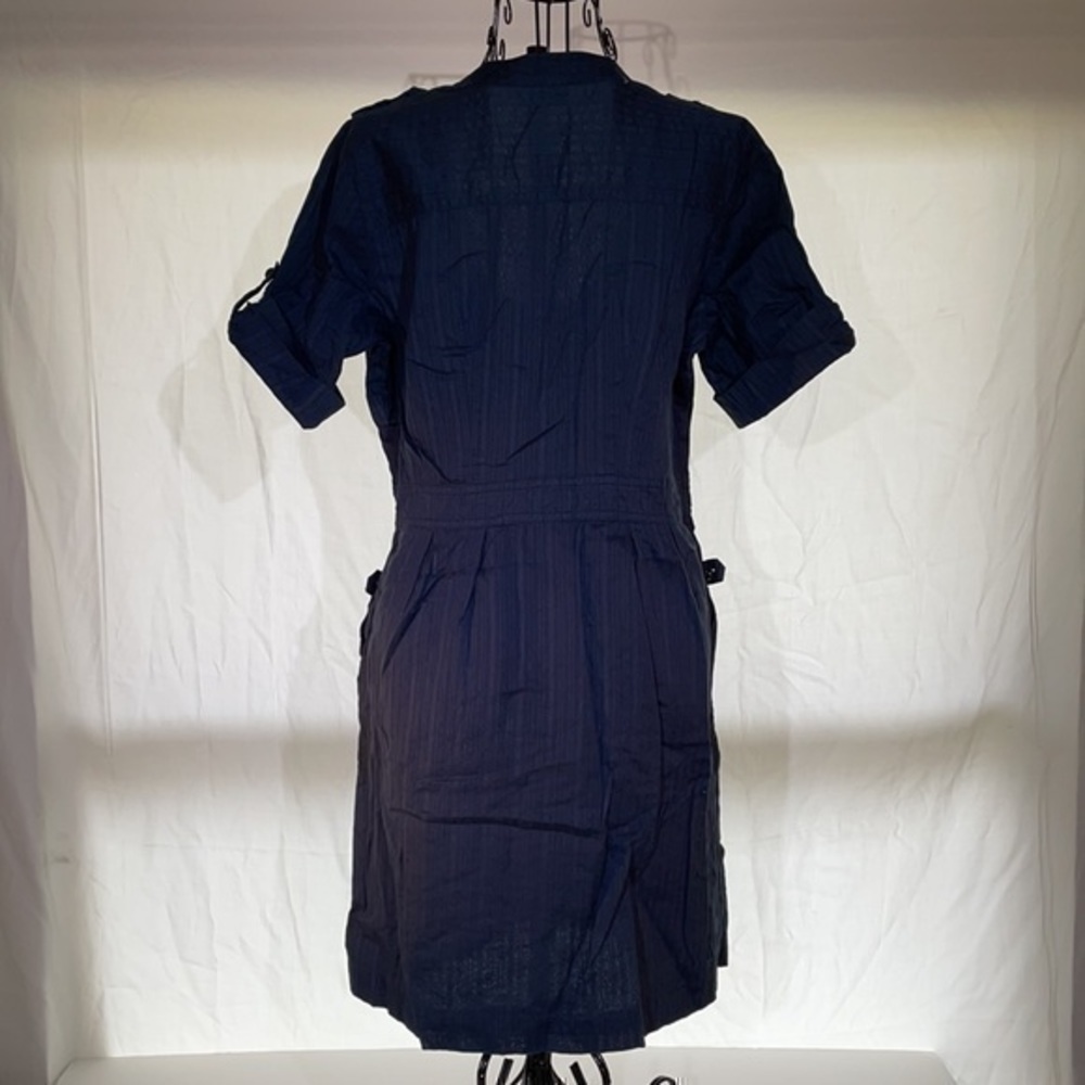 Charlotte Russe | Blue Striped Cotton Dress - Picture 3 of 5